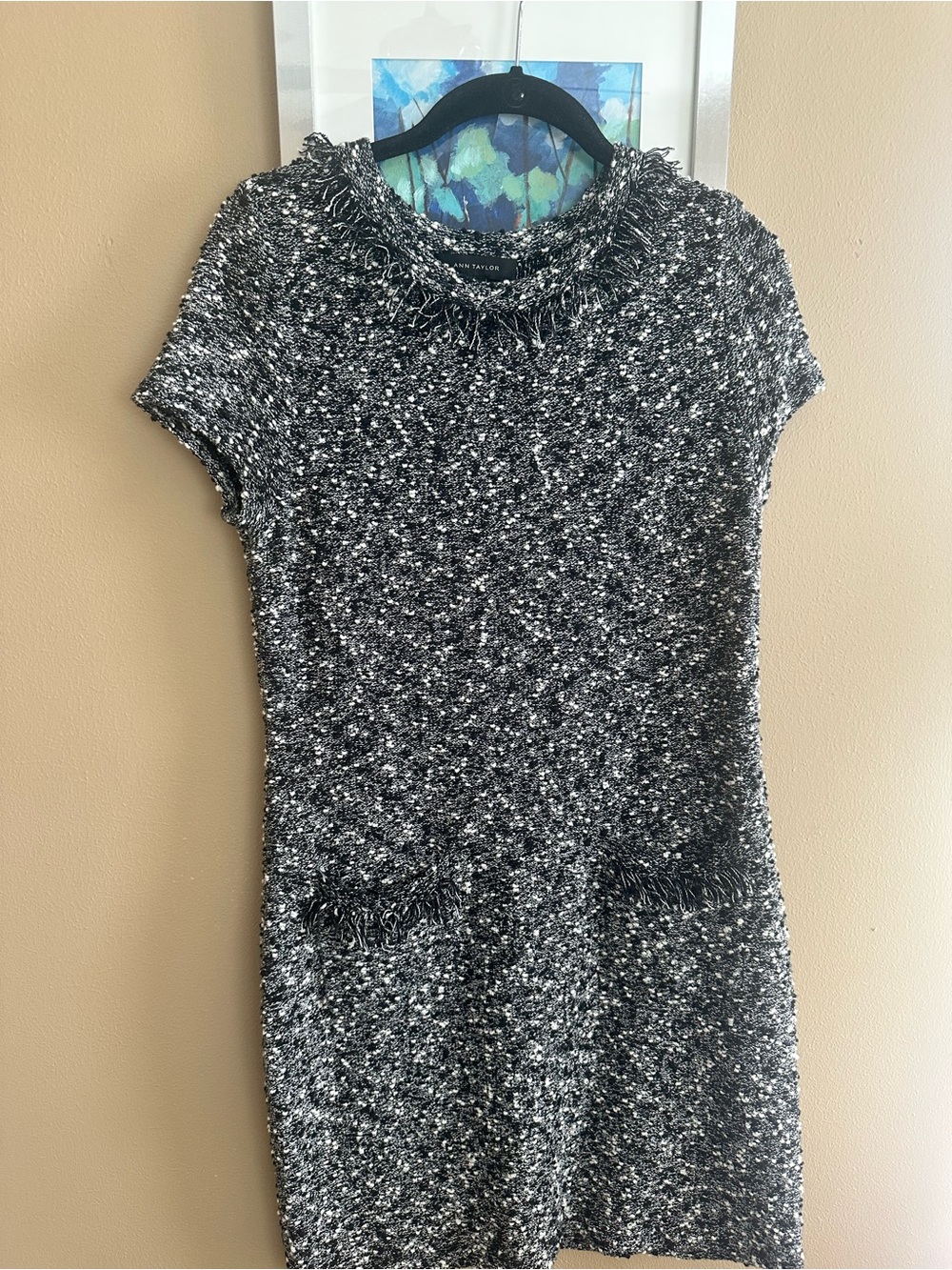 Ann Taylor Boucle Tweed Dress